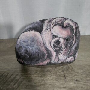 Vintage Rocky The Yorkshire Terrier Dog Pillow Doorstop‎